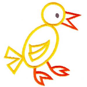 Picture of Abstract Rubber Duckie Machine Embroidery Design