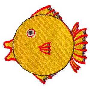 Picture of Fun Fish Machine Embroidery Design