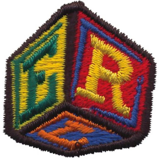 Picture of Block Machine Embroidery Design