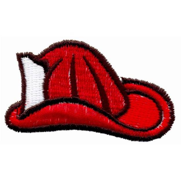 Picture of Fireman Hat Machine Embroidery Design