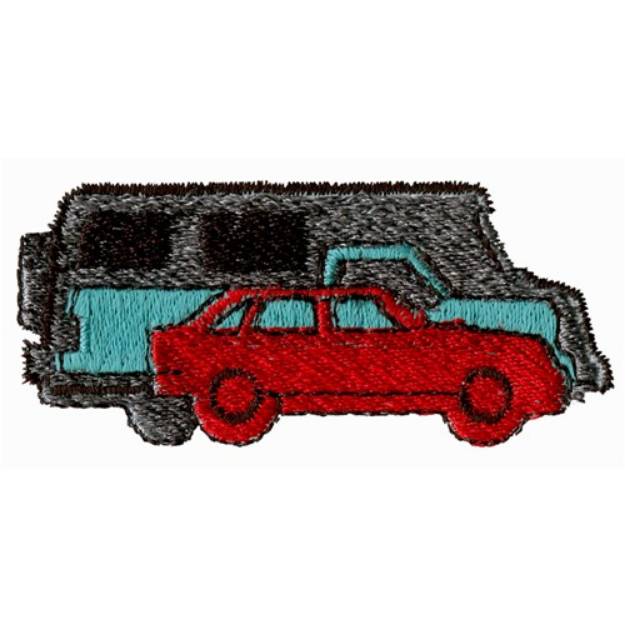 Picture of Vehicles Machine Embroidery Design