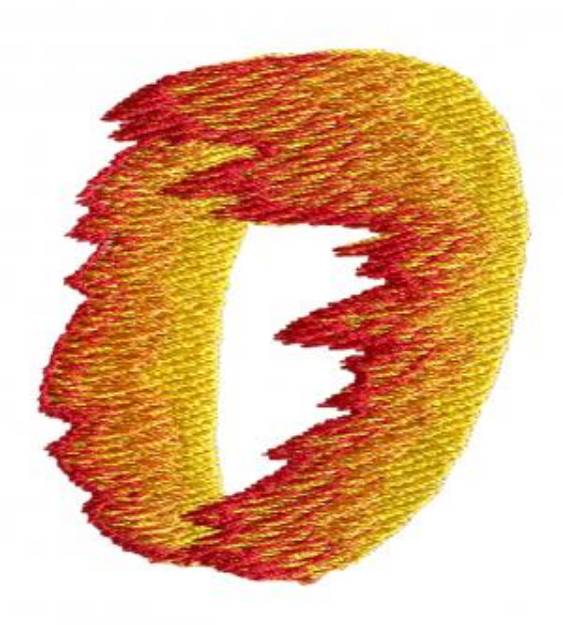 Picture of Flame 0 Machine Embroidery Design
