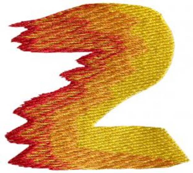 Picture of Flame 2 Machine Embroidery Design