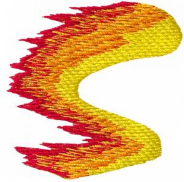 Picture of Flame S Machine Embroidery Design