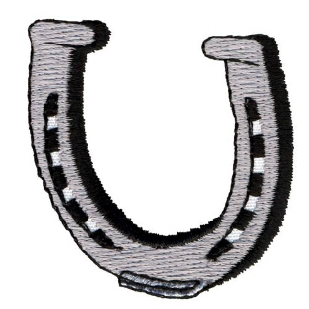 Picture of Horseshoe Machine Embroidery Design
