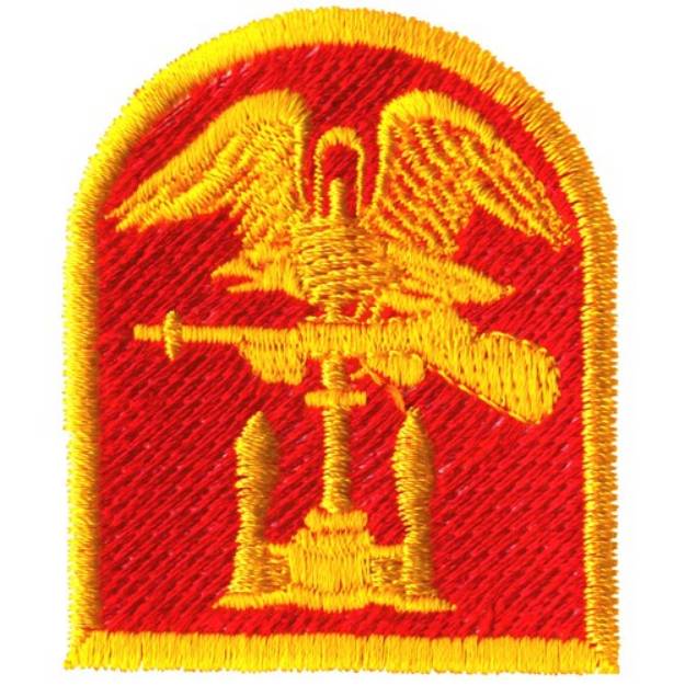 Picture of Navy Amphibious Forces Machine Embroidery Design