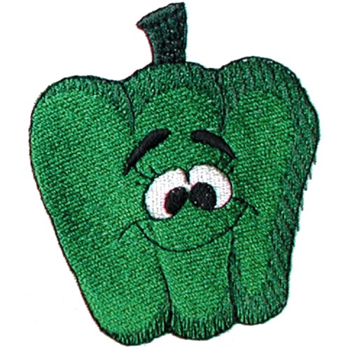 Green Pepper Machine Embroidery Design