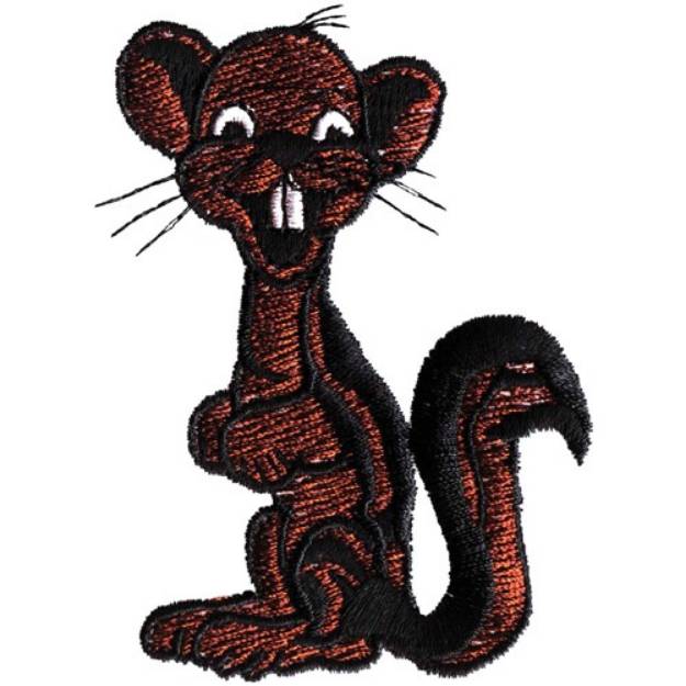 Picture of Gopher Machine Embroidery Design