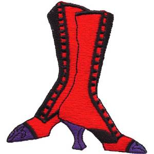 Picture of Boots Machine Embroidery Design