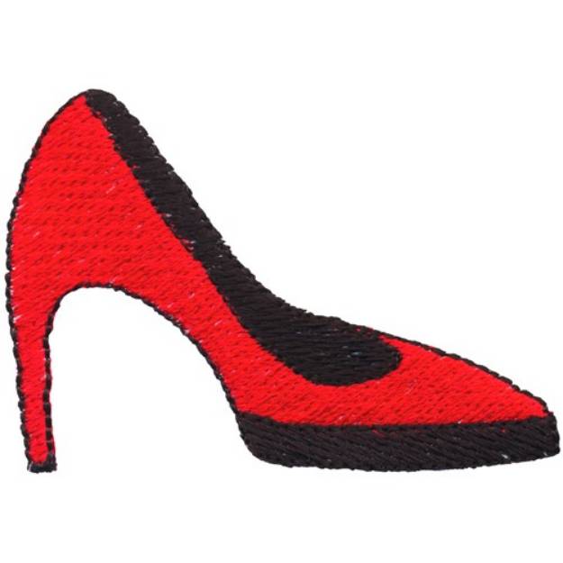 Picture of High Heel Machine Embroidery Design
