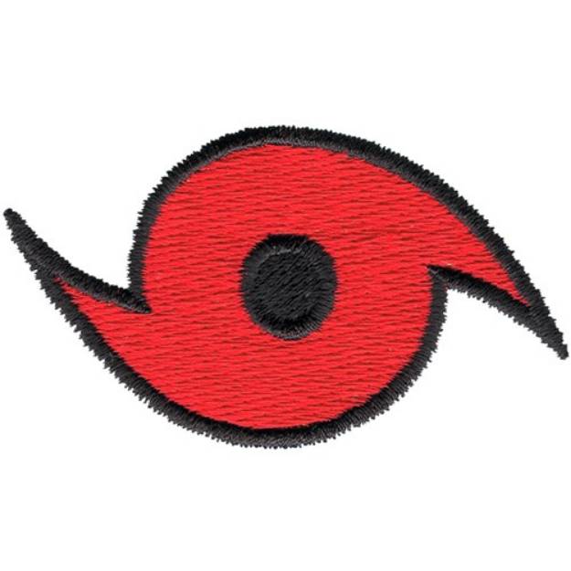 Picture of Hurricane Symbol Machine Embroidery Design