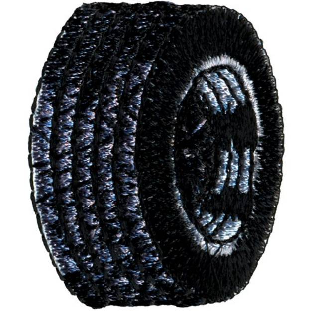 Picture of Tire Machine Embroidery Design