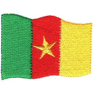 Picture of Cameroon Flag Machine Embroidery Design
