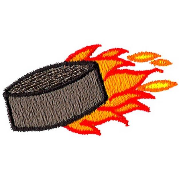Picture of Flaming Hockey Puck