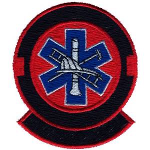 Picture of Fire and EMS Logo Machine Embroidery Design
