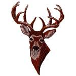 Picture of Whitetail Deer Head Machine Embroidery Design