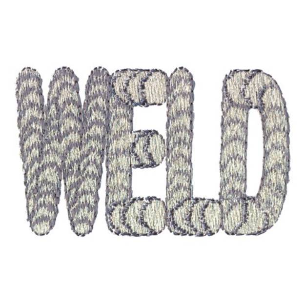 Picture of Weld Machine Embroidery Design