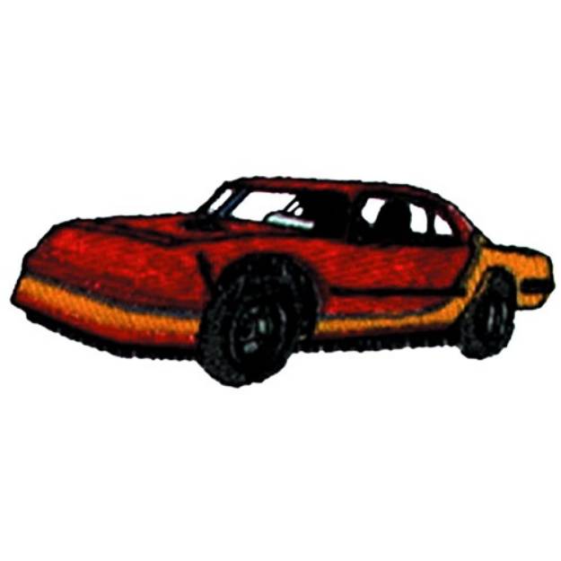 Picture of Late Model Car Machine Embroidery Design