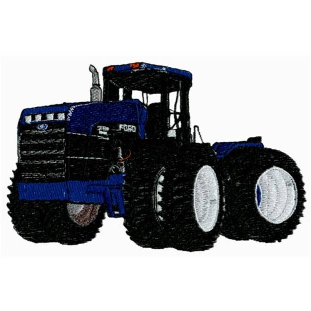 Picture of 4WD Tractor Machine Embroidery Design