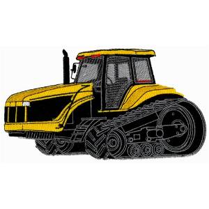 Picture of Hi Track Tractor Machine Embroidery Design