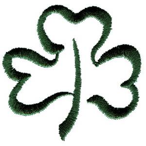 Picture of Abstract Clover Machine Embroidery Design
