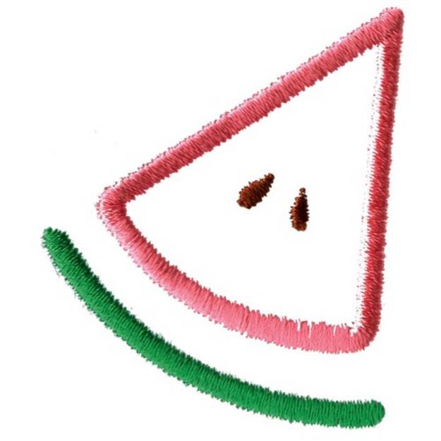 Picture of Abstract Watermelon Machine Embroidery Design