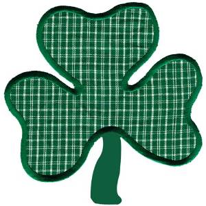Picture of Three Leaf Clover Machine Embroidery Design