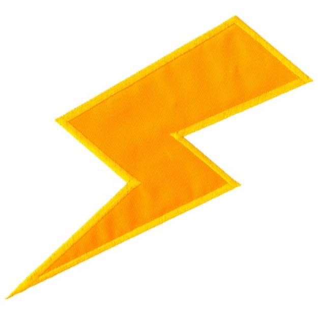 Picture of Lightning Applique Machine Embroidery Design