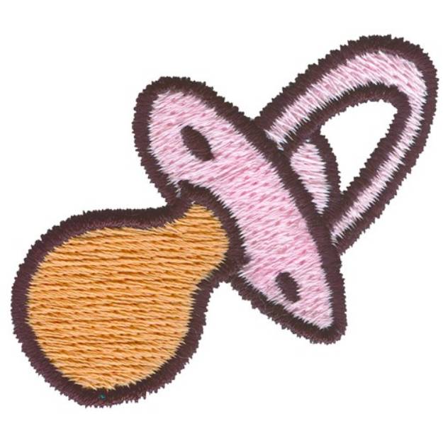 Picture of Pacifier Machine Embroidery Design