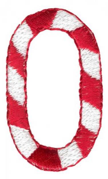 Picture of Candy Cane 0 Machine Embroidery Design