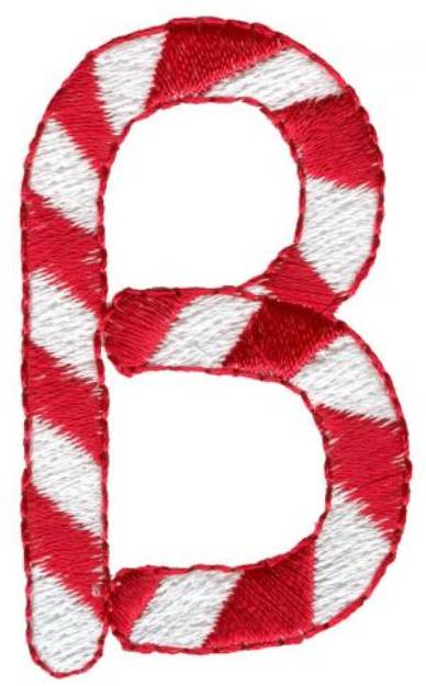 Picture of Candy Cane B Machine Embroidery Design
