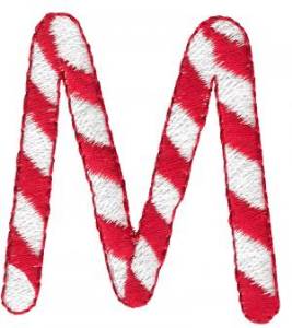 Picture of Candy Cane M Machine Embroidery Design