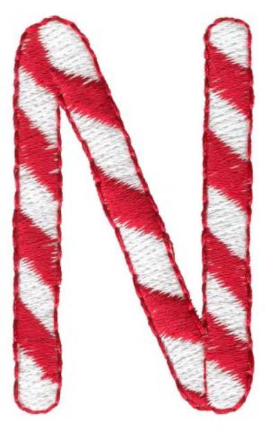 Picture of Candy Cane N Machine Embroidery Design