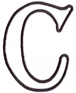 Picture of Applique C Machine Embroidery Design