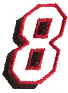 Picture of Club 8 Machine Embroidery Design