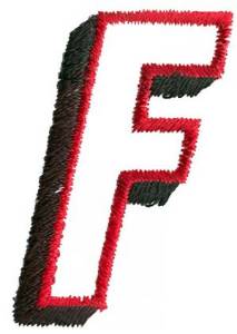 Picture of Club F Machine Embroidery Design