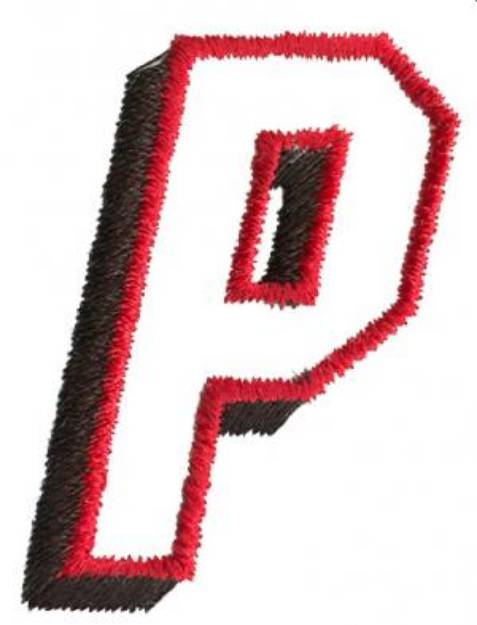 Picture of Club P Machine Embroidery Design