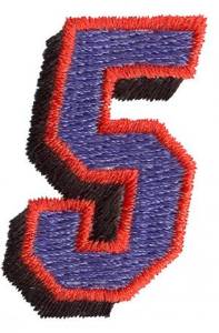 Picture of Club 5 Machine Embroidery Design