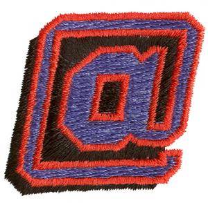 Picture of Club At Sign Machine Embroidery Design
