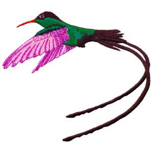 Picture of Jamaican National Bird Machine Embroidery Design