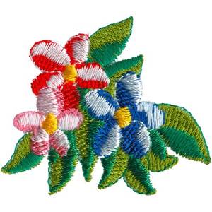 Picture of Spring Flowers Machine Embroidery Design
