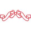 Picture of Ribbon Outline Machine Embroidery Design