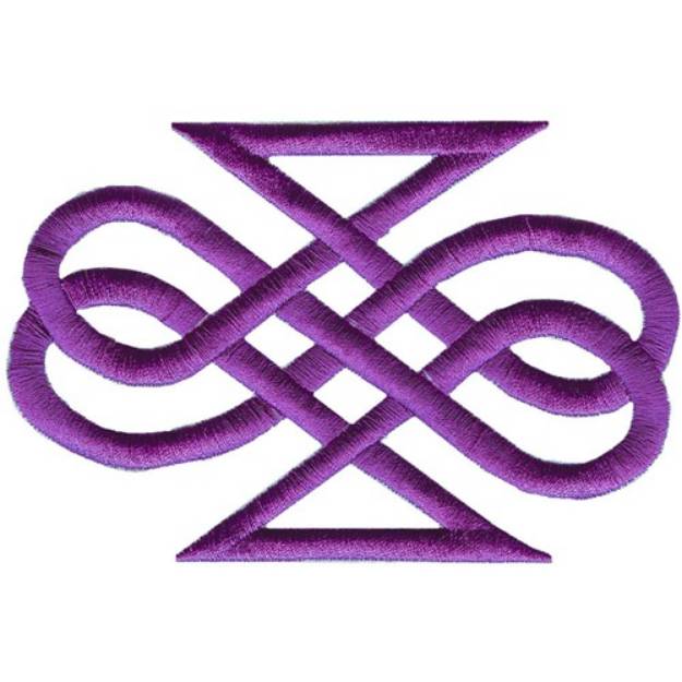 Picture of Celtic Scroll Machine Embroidery Design