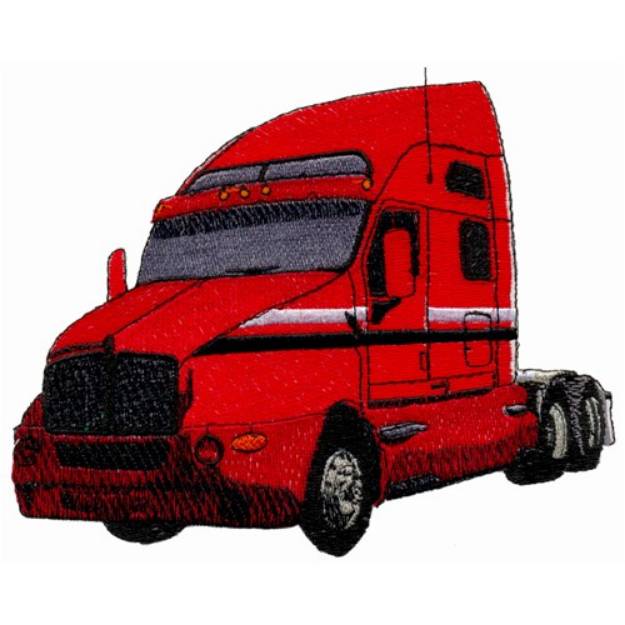 Picture of Truck Machine Embroidery Design
