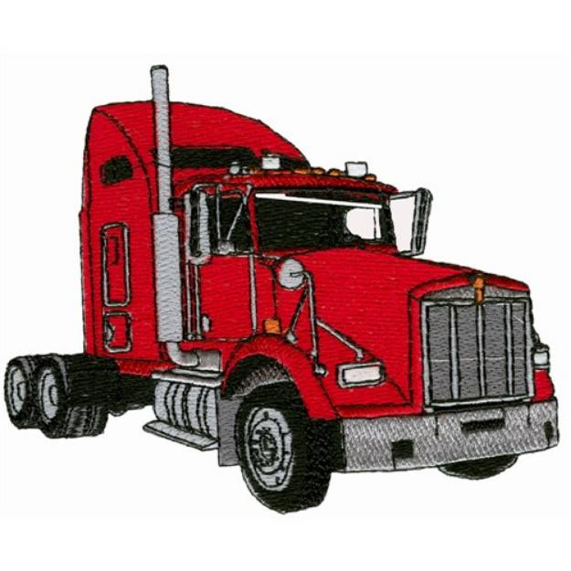 Picture of Kenworth Tractor Machine Embroidery Design