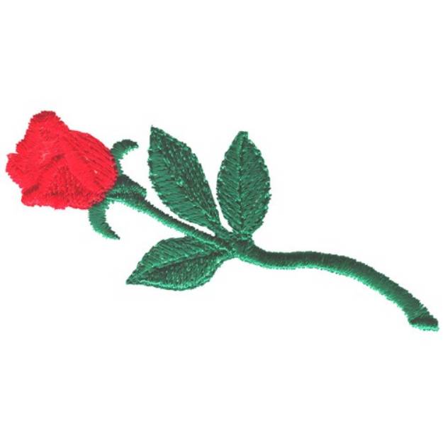 Picture of Small Rose Machine Embroidery Design