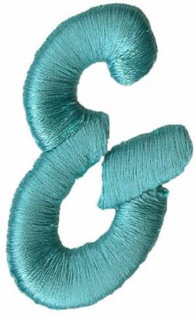 Picture of Foam Ampersand Machine Embroidery Design