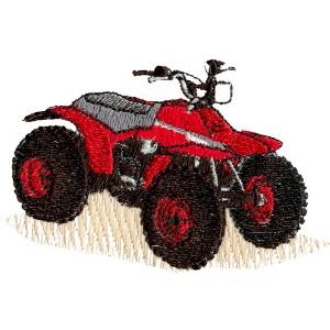 Picture of Four Wheeler Machine Embroidery Design