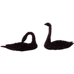 Picture of Geese Silhouette Machine Embroidery Design