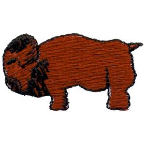Picture of Buffalo Machine Embroidery Design